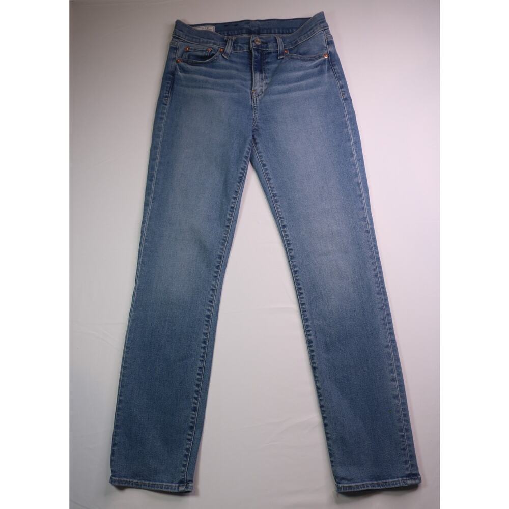 Gap Classic Straight Mid-Rise Women's Jeans - Size 28/4R - Color Blue - Picture 2 of 16